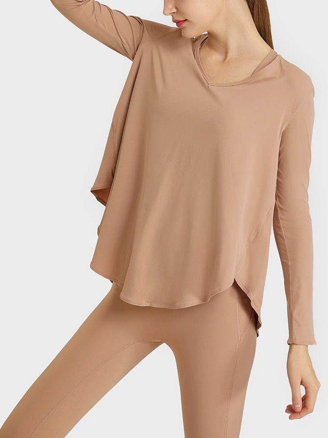 Asymmetric Yoga Top