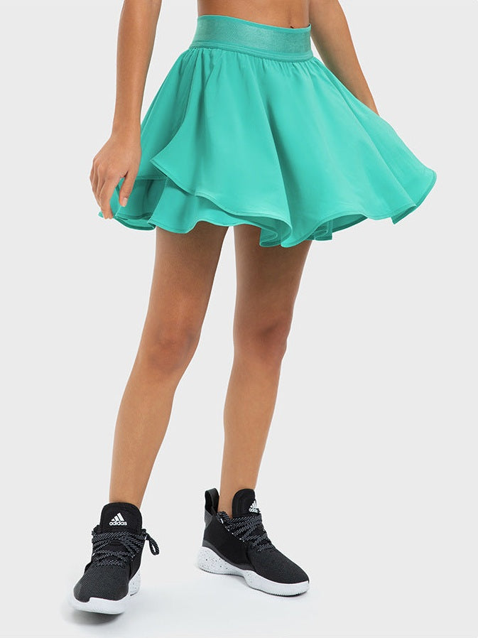 تنورة تنس مع شورت مدمج