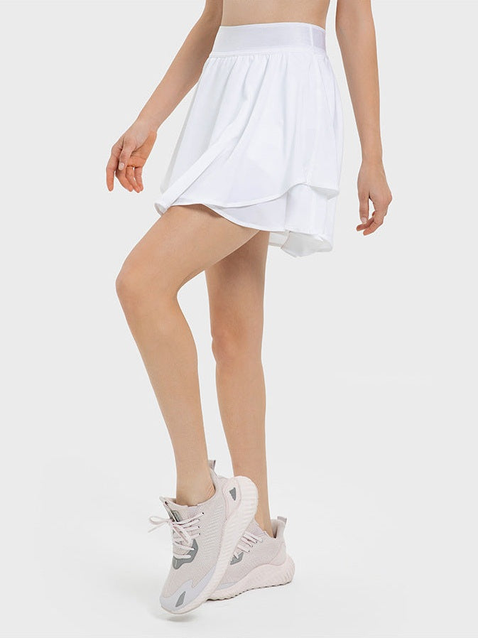 تنورة تنس مع شورت مدمج