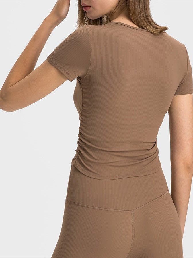 Schlankmachende Yogajacke