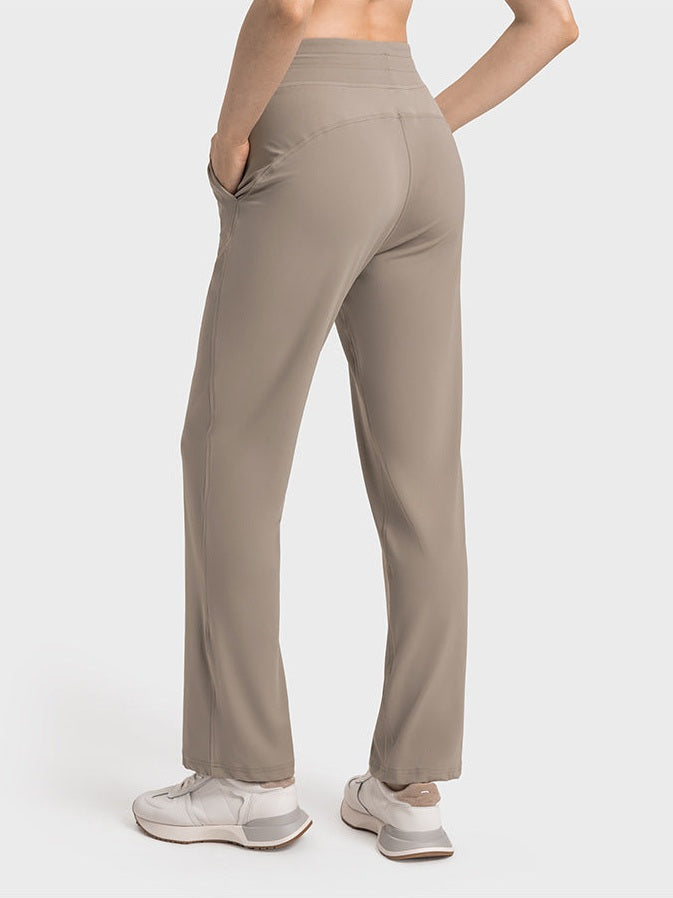 بنطلون يوغا عالي الخصر