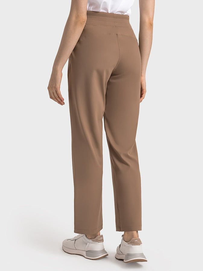 بنطلون يوغا عالي الخصر