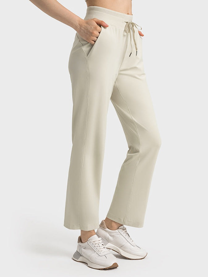 بنطلون يوغا عالي الخصر