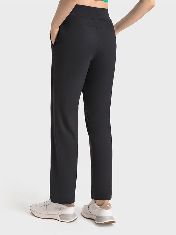 بنطلون يوغا عالي الخصر