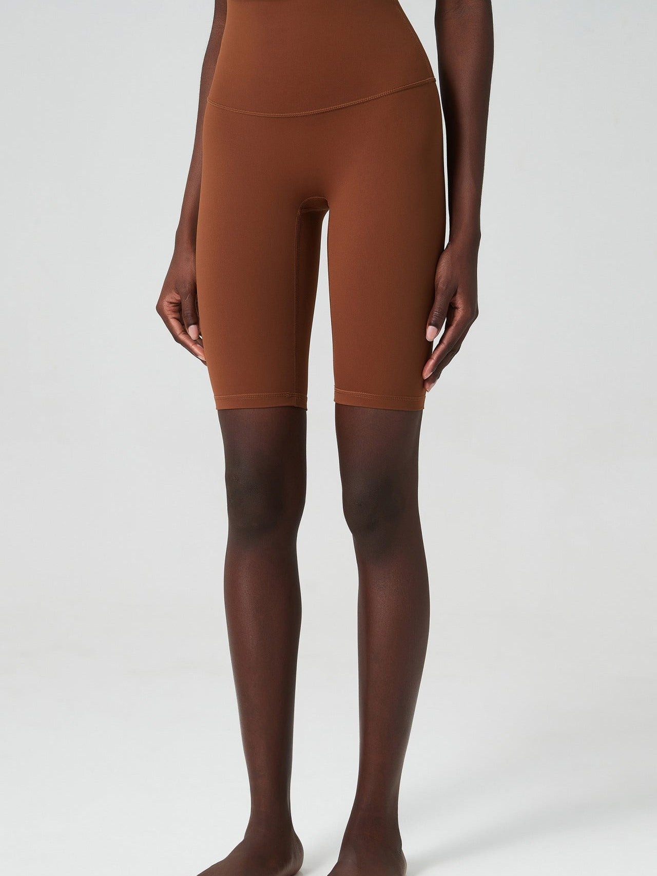 Hochgeschnittene Yogahosen