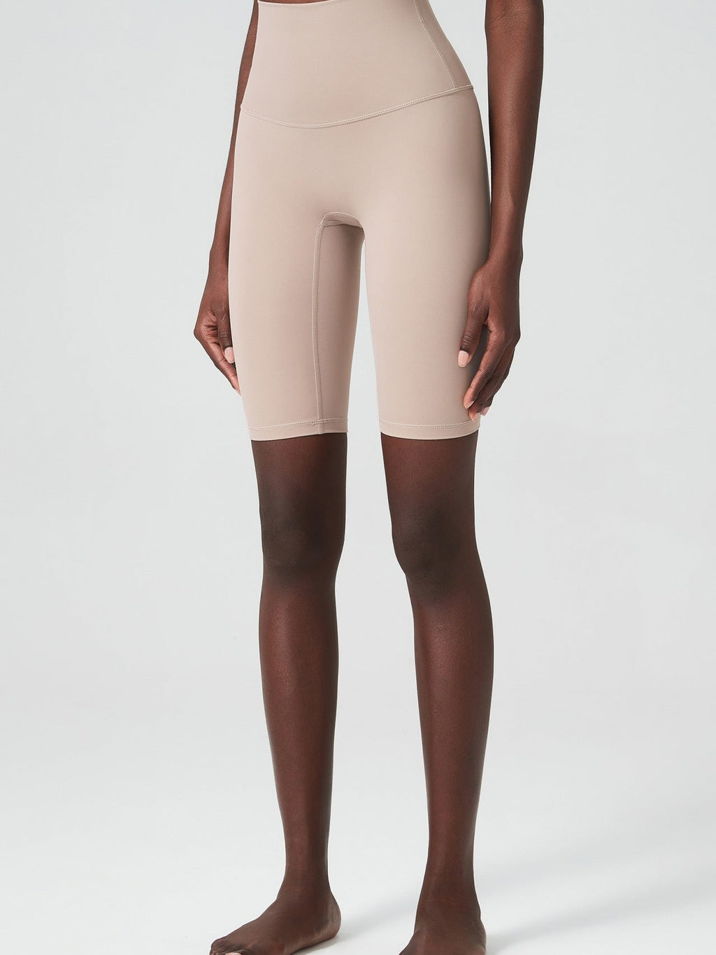 Hochgeschnittene Yogahosen