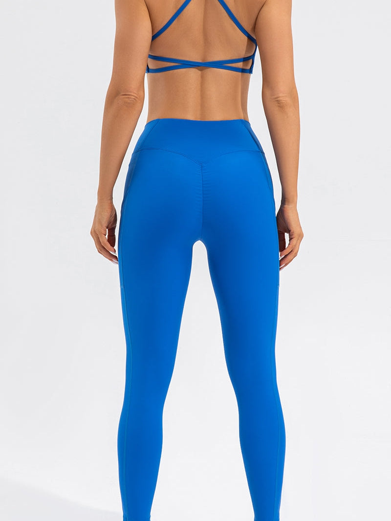 Push-Up-Sport-BH mit gekreuzten Trägern