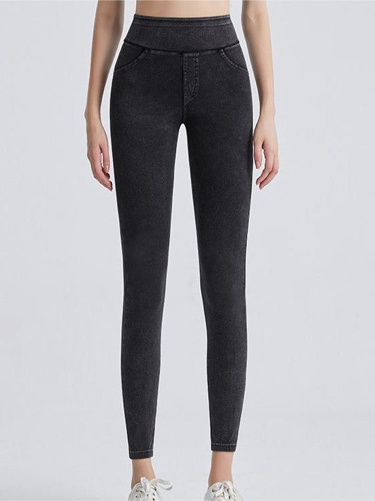 High-Waist Padded Sport Pants