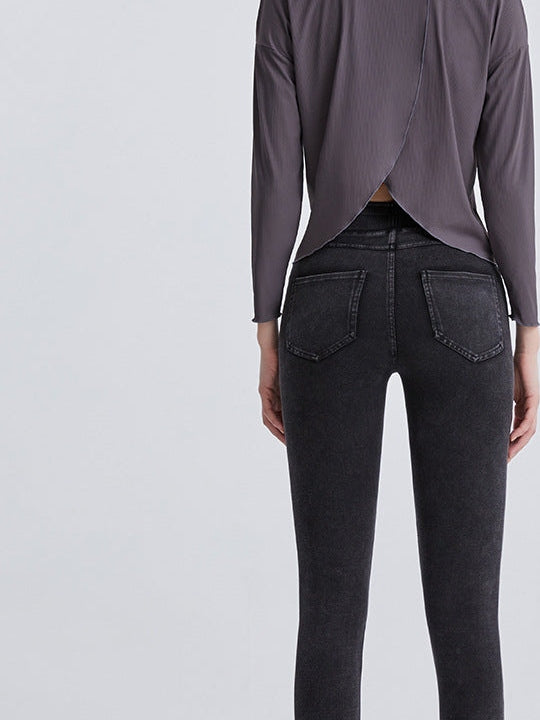 High-Waist Padded Sport Pants