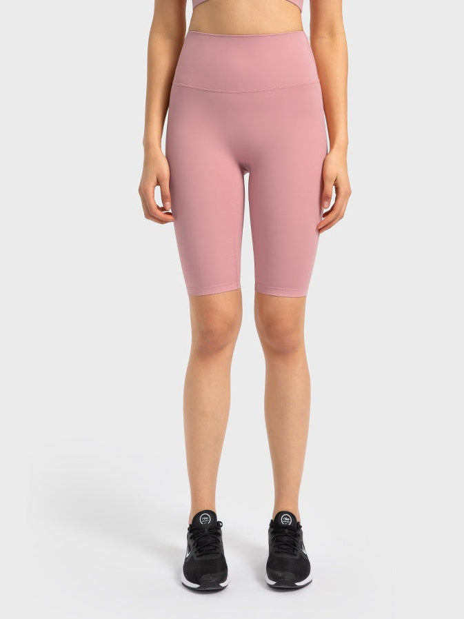 Yoga-Shorts mit hohem Bund