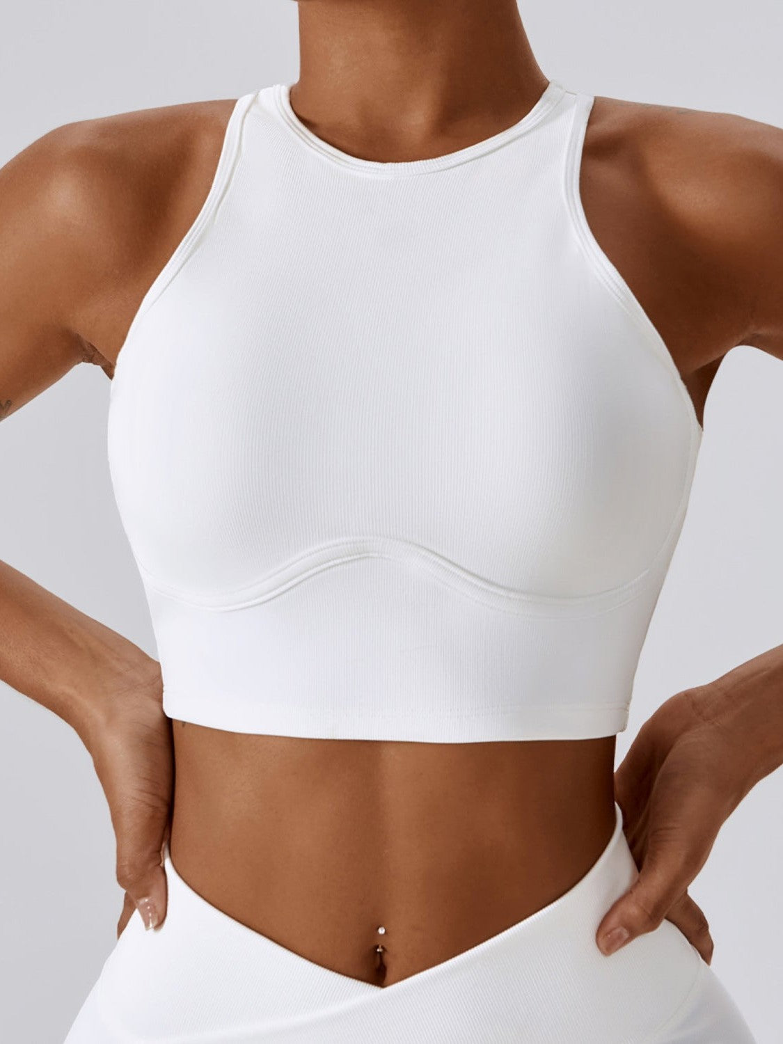 Back Cutout Sports Bra