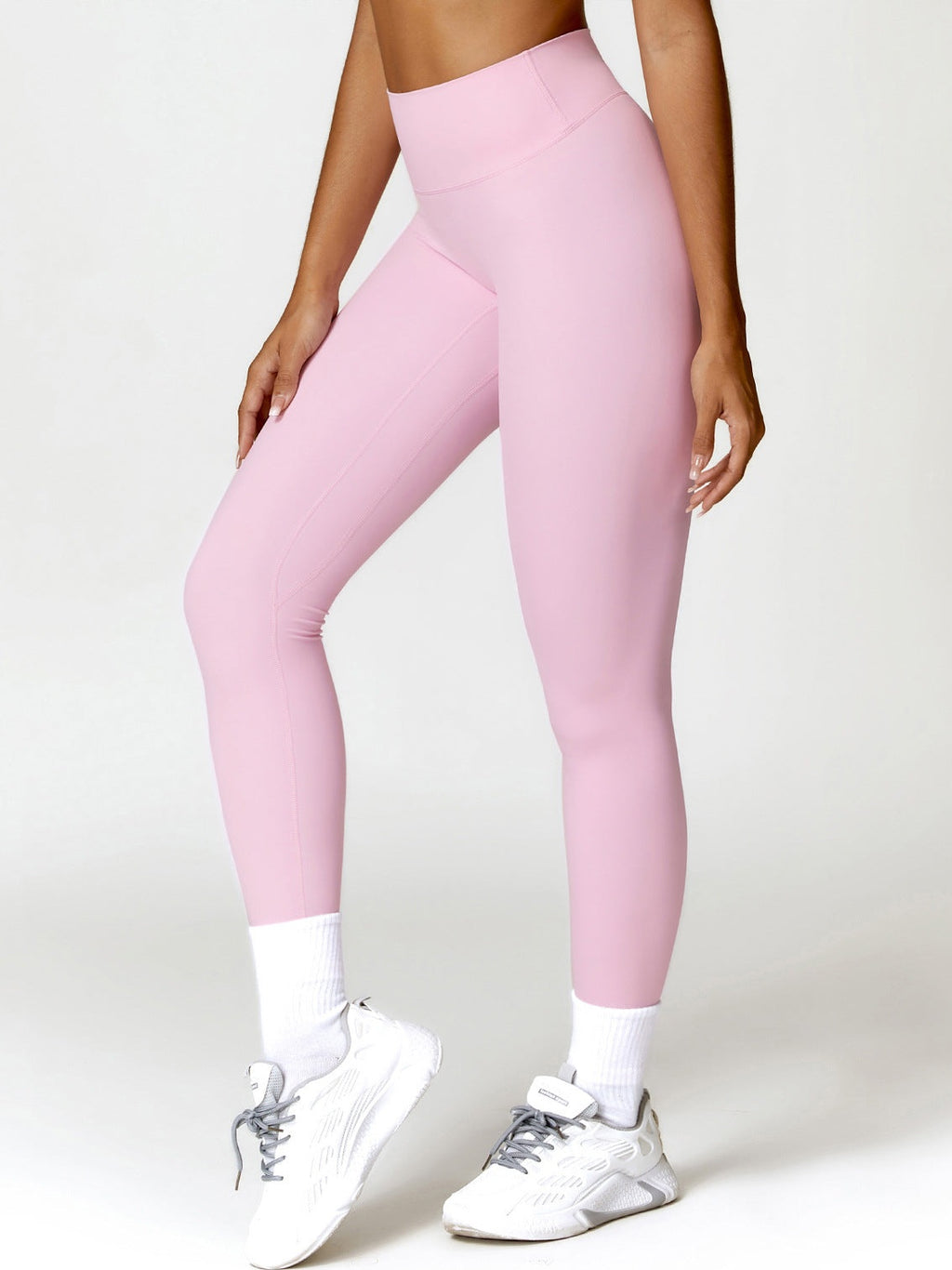 Hochgeschnittene, schnelltrocknende Yoga-Leggings