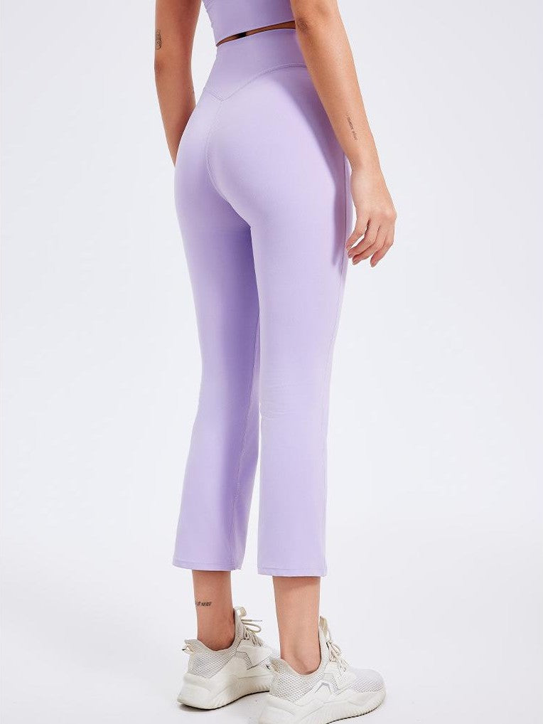 بنطلون يوغا عالي الخصر