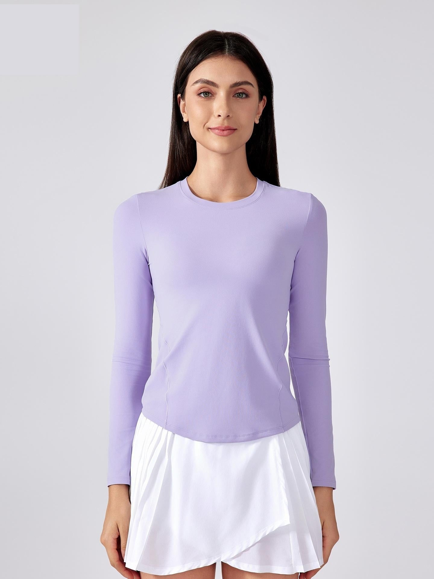 Long Sleeve Slim Fit Yoga Top