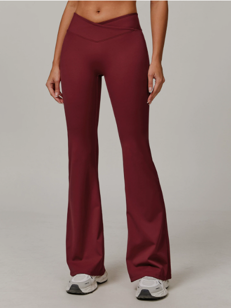 بنطلون يوغا عالي الخصر