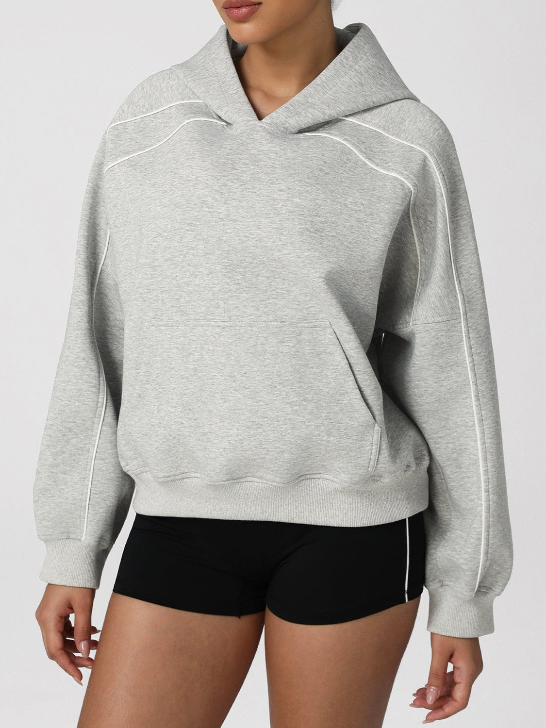 Laufjacke mit Kapuze