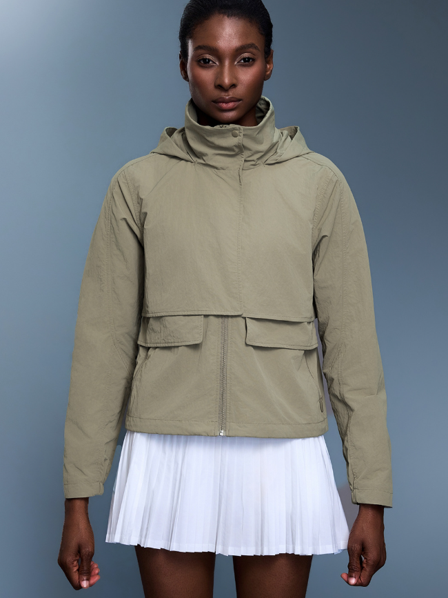 Hooded Windbreaker Jacket