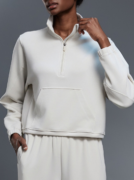 Windproof Half Zip Top