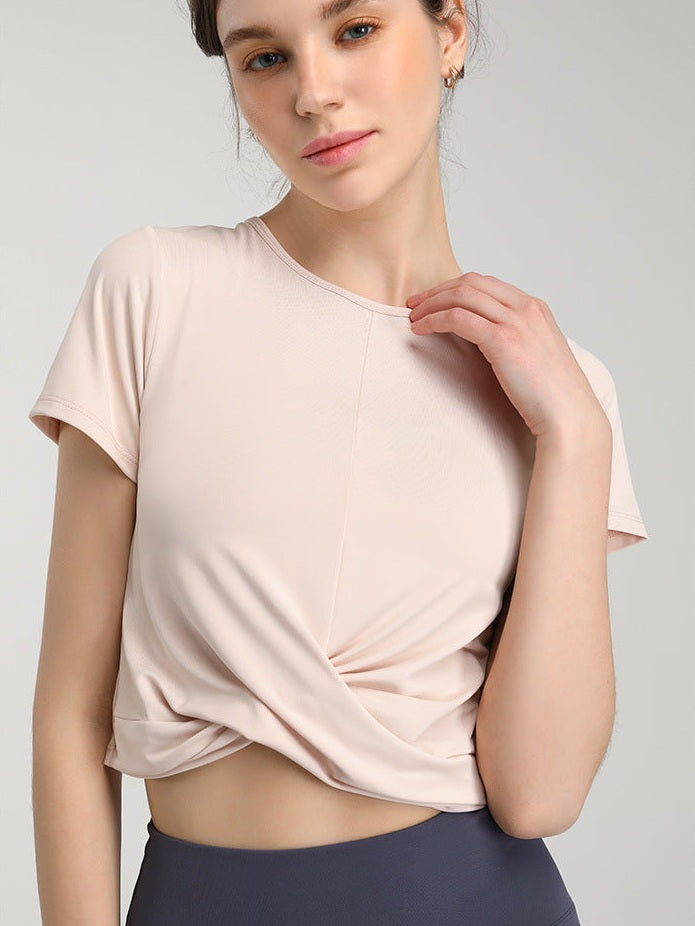 تي شيرت قصير سريع الجفاف