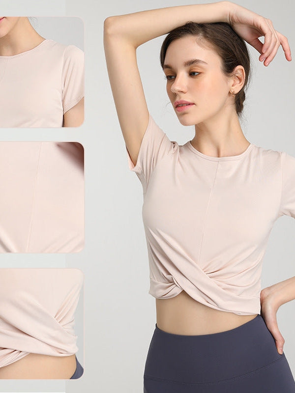 تي شيرت قصير سريع الجفاف