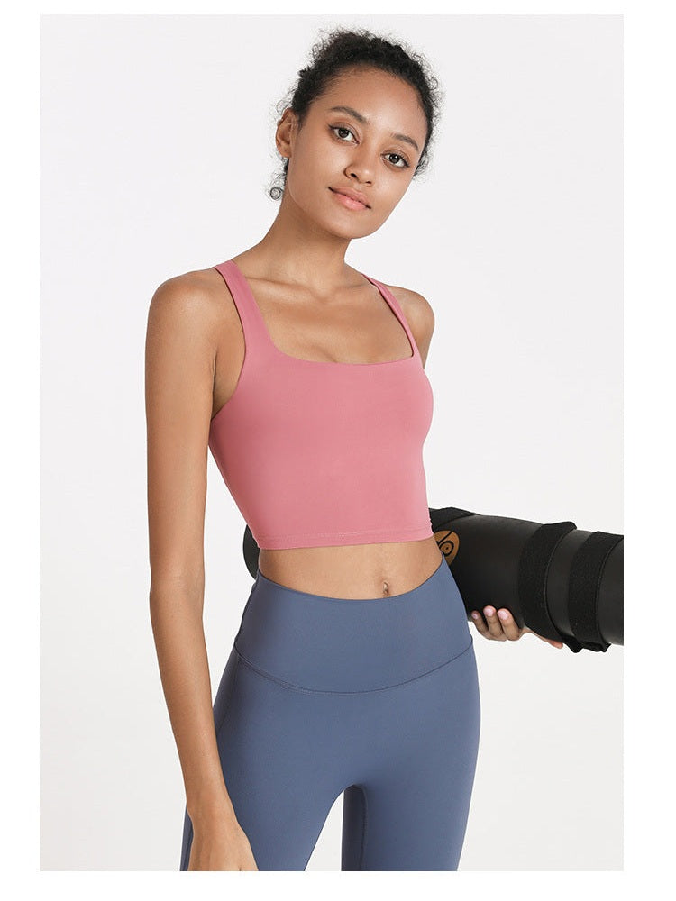 حمالة صدر رياضية متقاطعة من الخلف قابلة للفصل