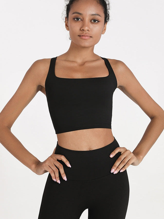 حمالة صدر رياضية متقاطعة من الخلف قابلة للفصل