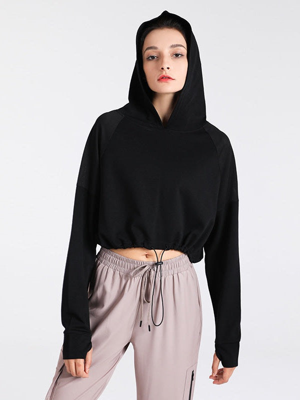 سترة رياضية بغطاء للرأس