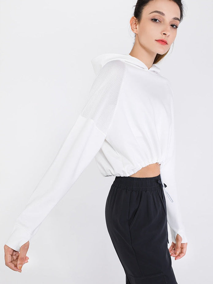 Sportjacke mit Kapuze