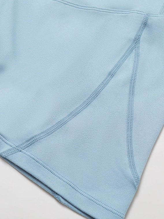 Yoga-Shorts mit hohem Bund