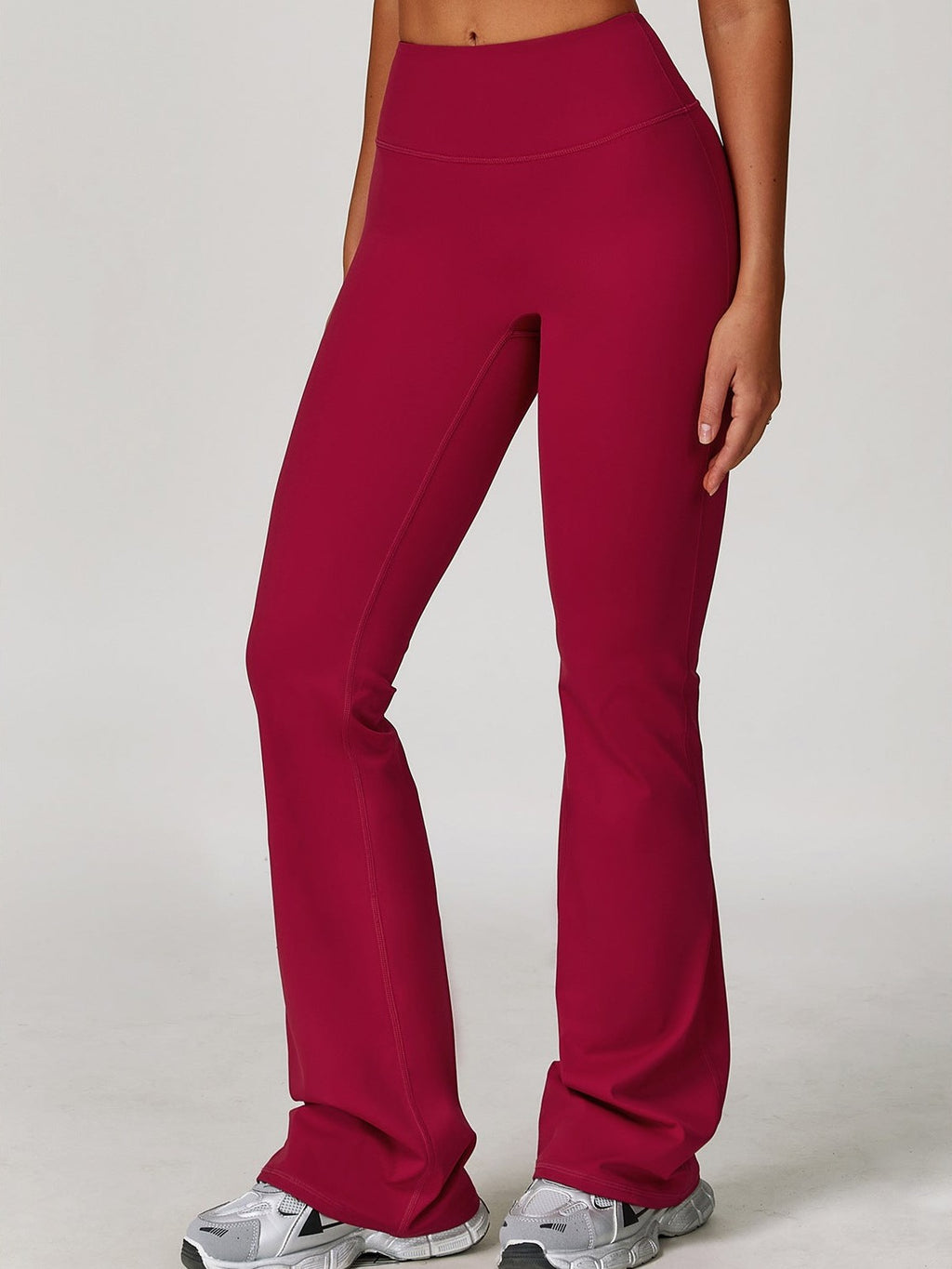 Yogahosen mit hohem Bund