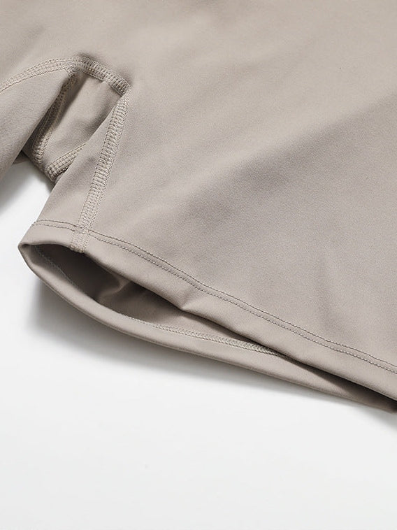 شورت يوغا عالي الخصر من سوليناري