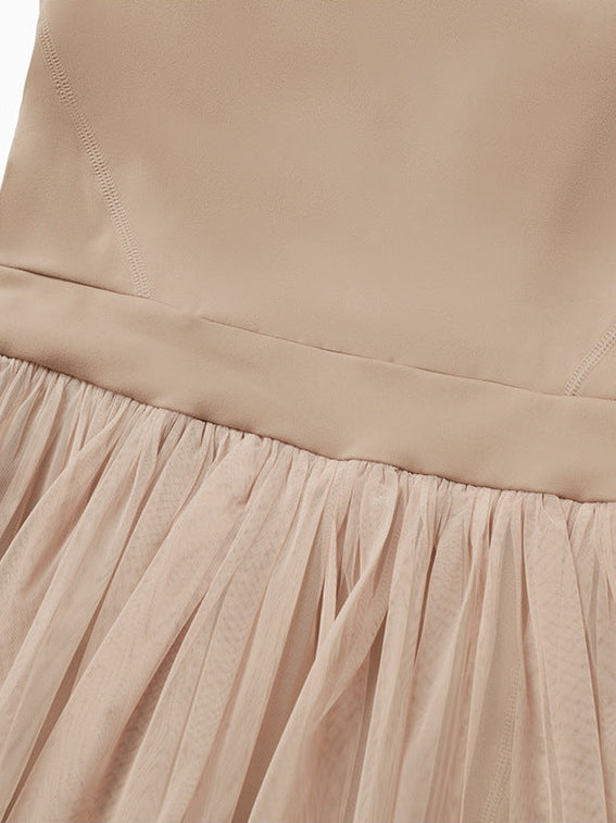 فستان رياضي مرقع