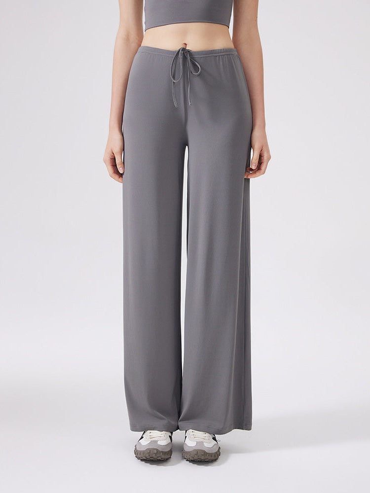 Antibacterial Wide Leg Sports Pants