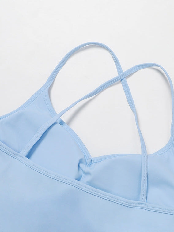 Tenniskleid mit gekreuztem Rücken