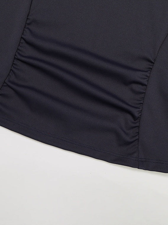 Ruched Contour Yoga Long Sleeve Top