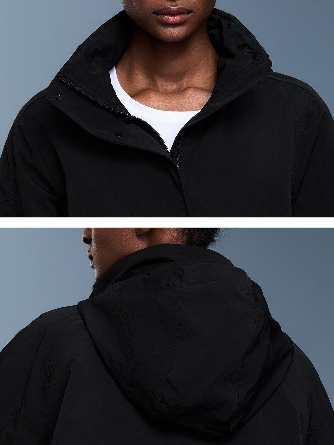 Hooded Windbreaker Jacket