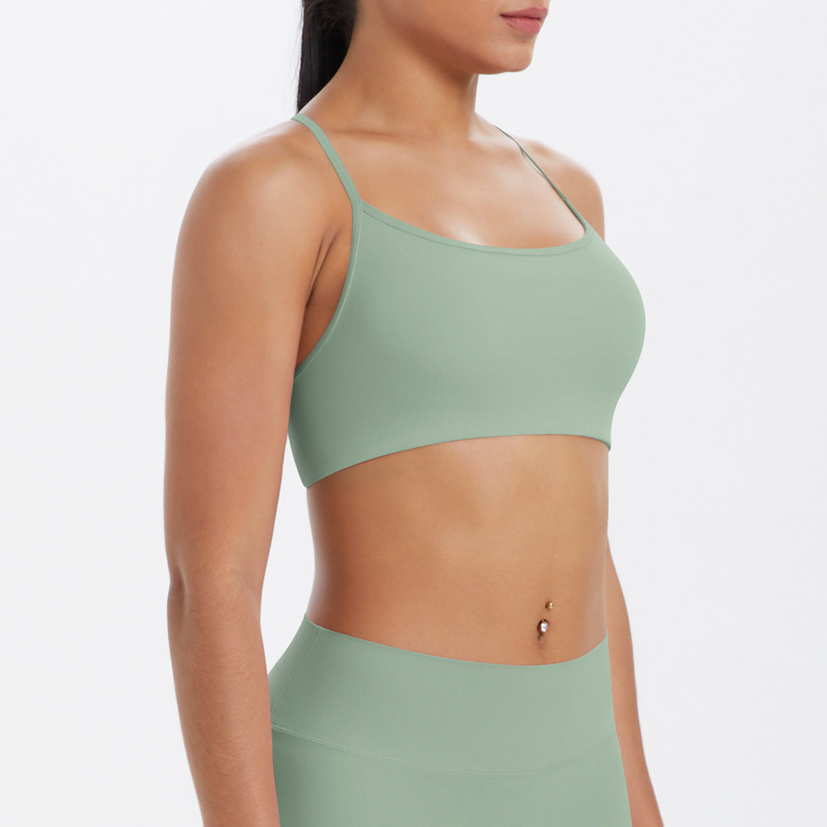 Crossback Push-Up Sports Bra