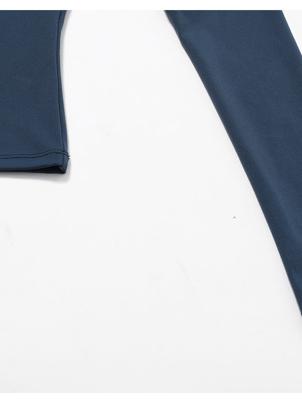 بلوزة فاخرة بأكمام طويلة