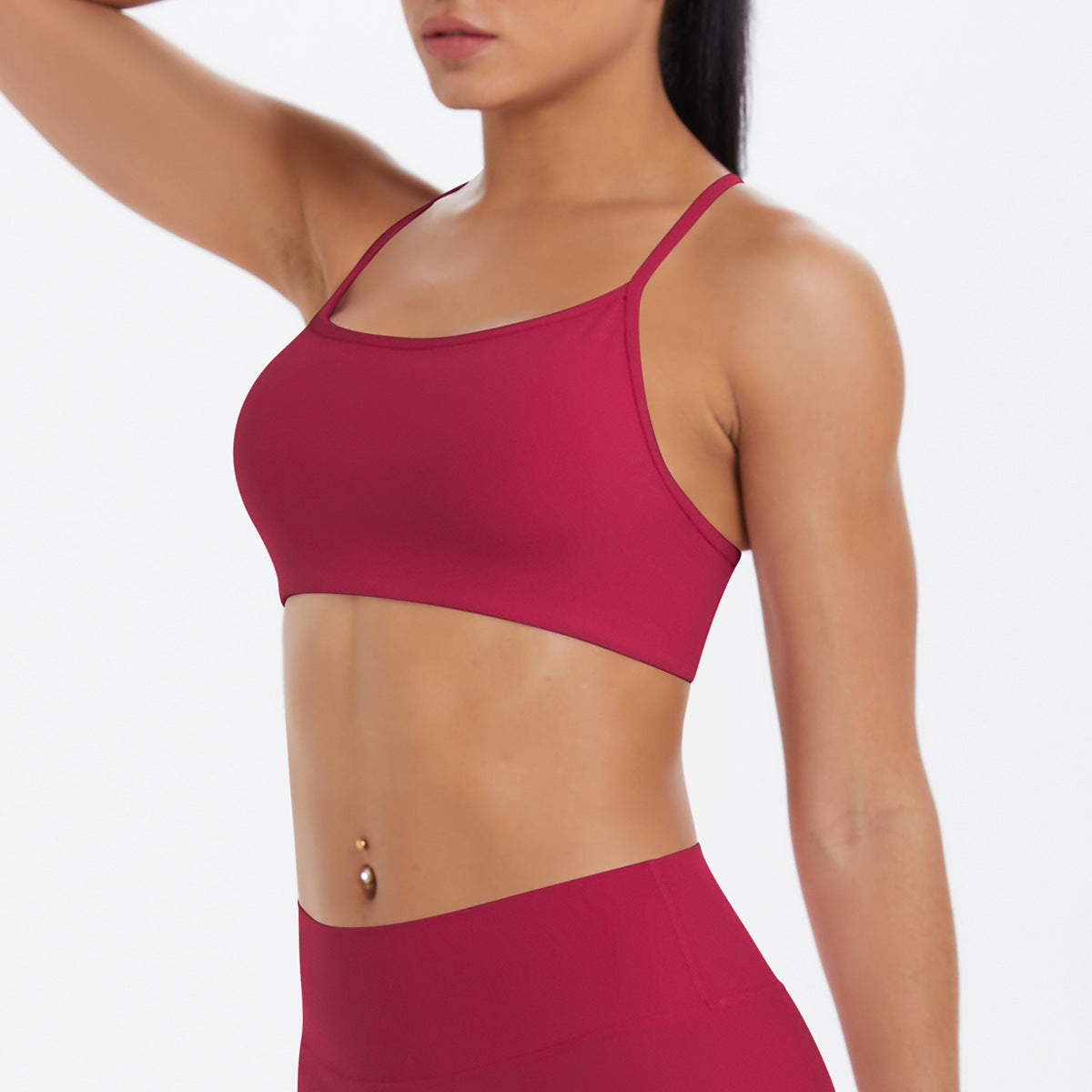 Crossback Push-Up Sports Bra