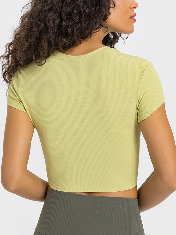 قميص قصير مخطط مضلع