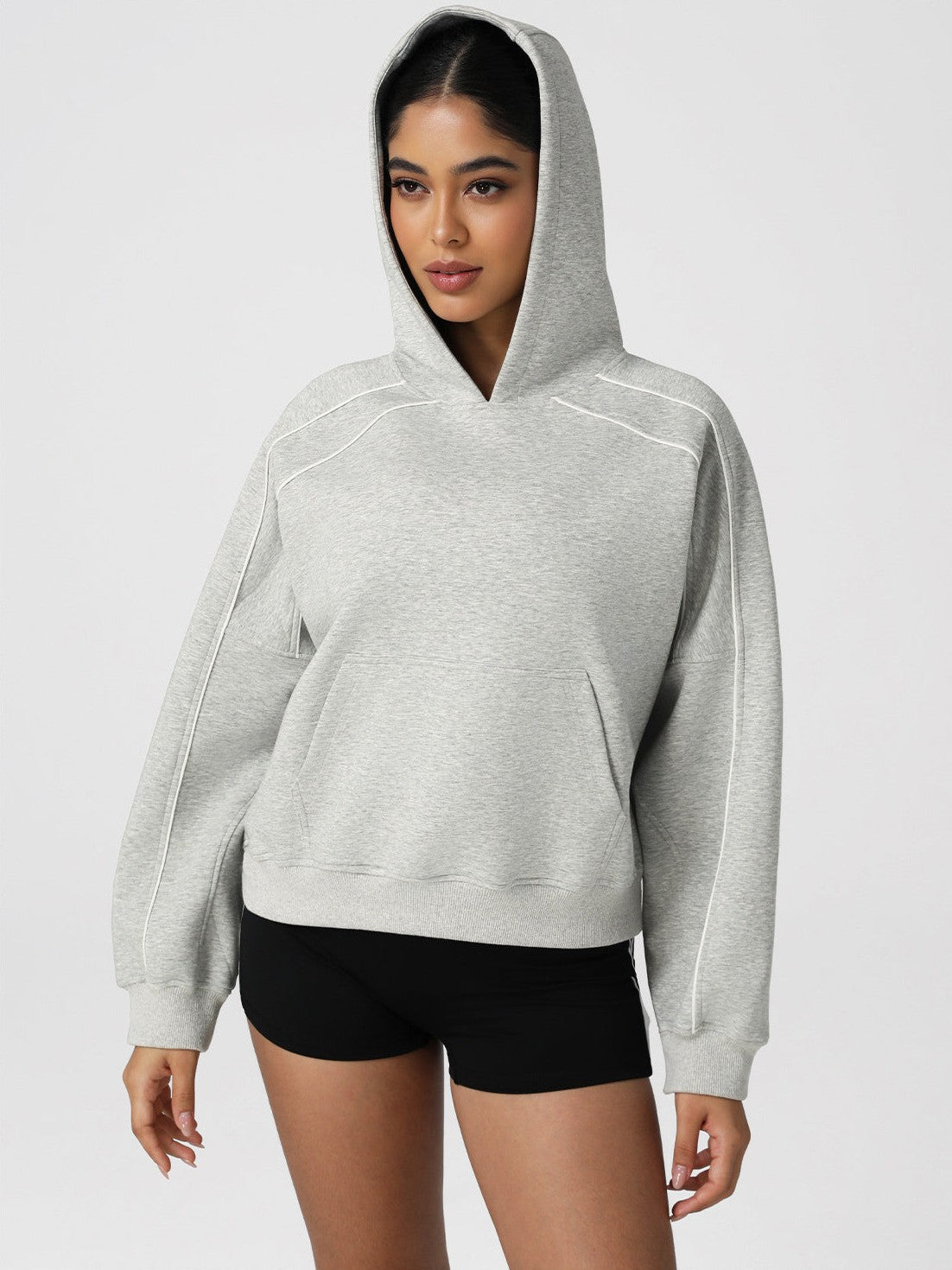 Laufjacke mit Kapuze