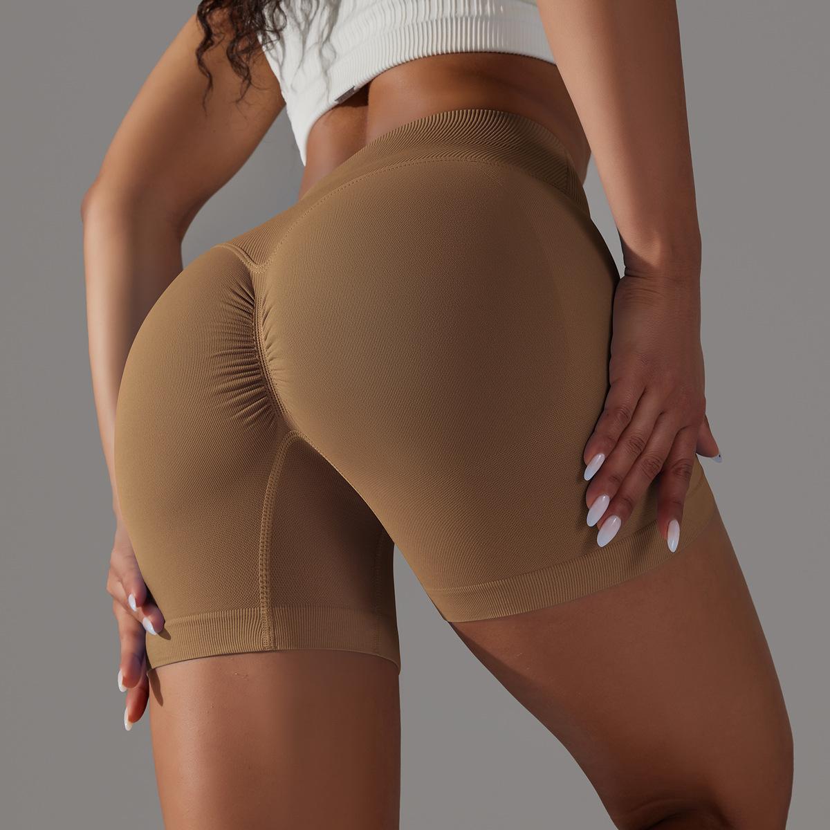 بنطال يوغا لرفع المؤخرة بدون درزات