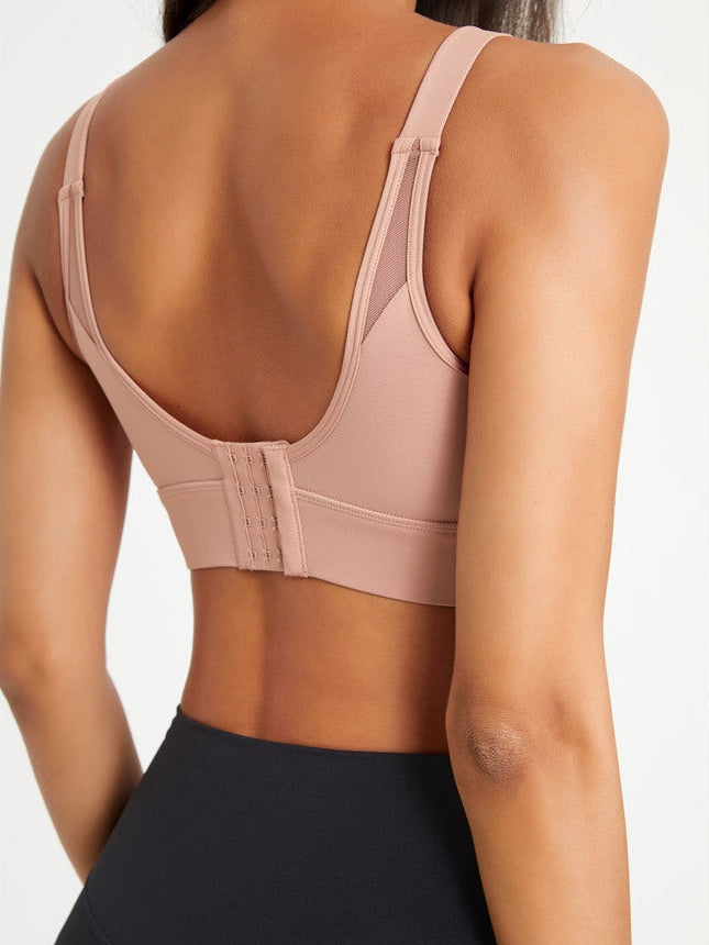 Rückenfreier Push-Up-Sport-BH