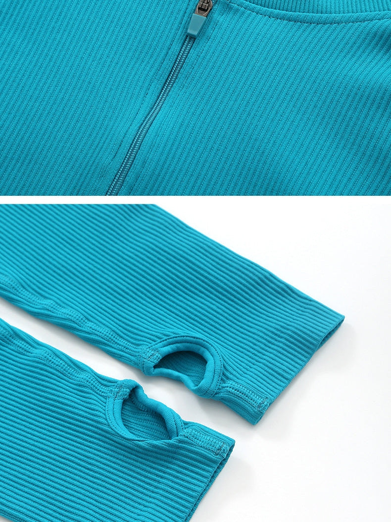 Gray Nude Feel Yoga Short Sleeve]]