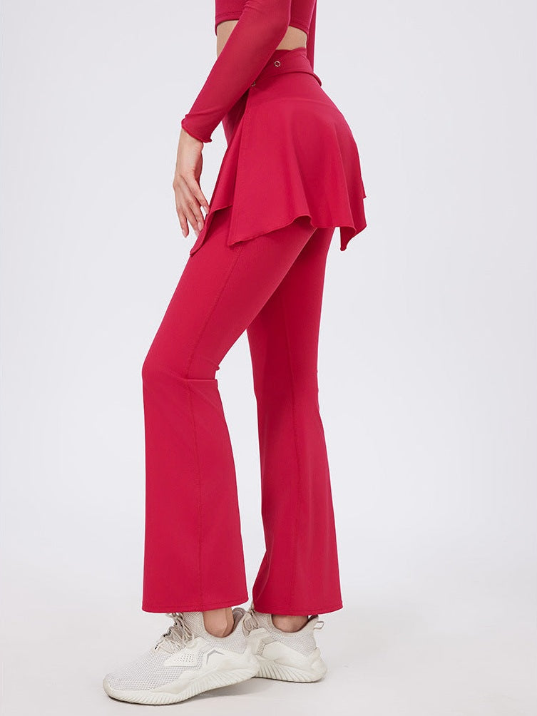 Two-Piece Pleated Yoga Set