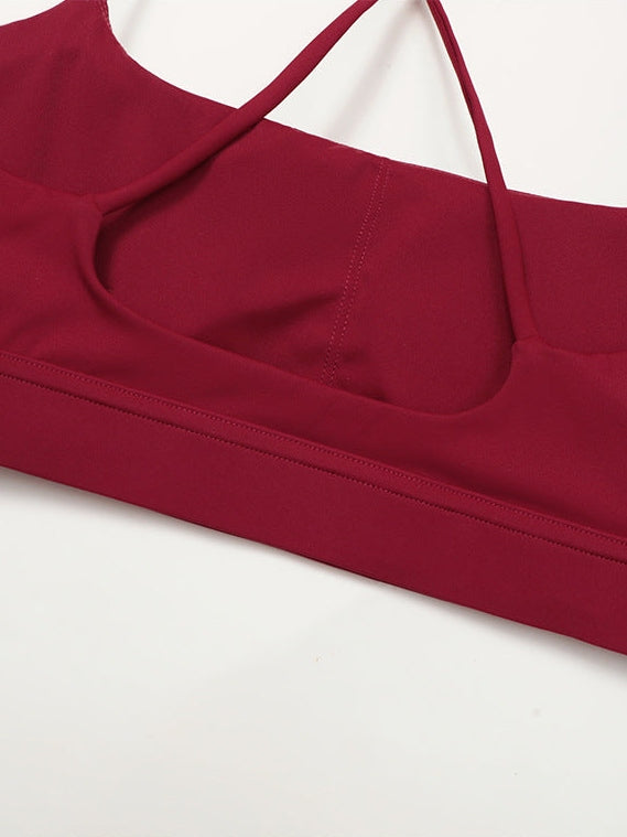 Crossback Yoga Sports Bra