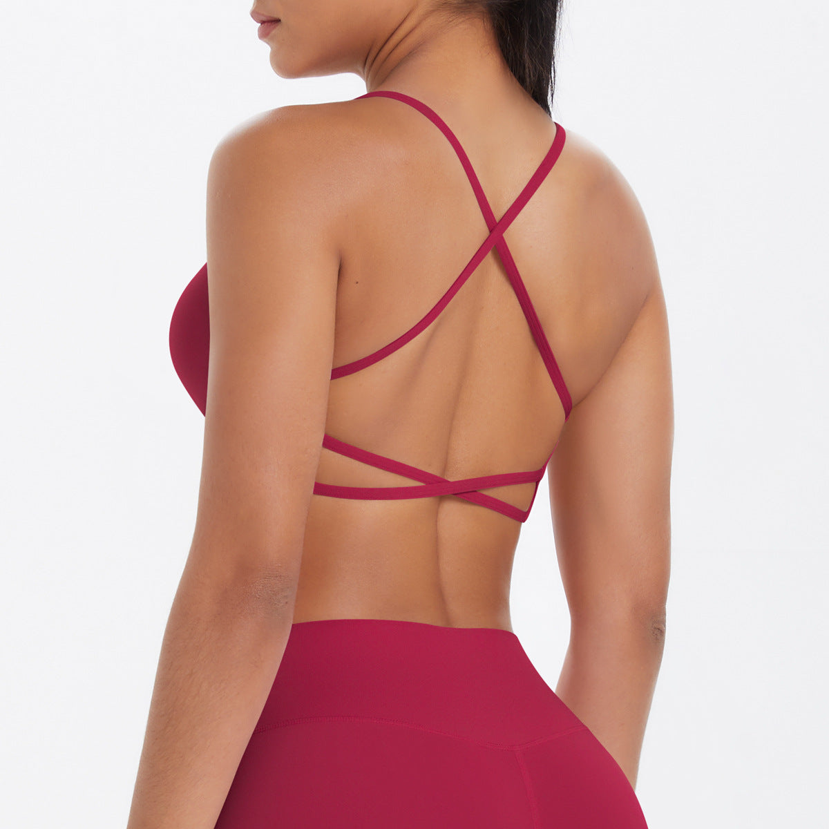 Crossback Push-Up Sports Bra