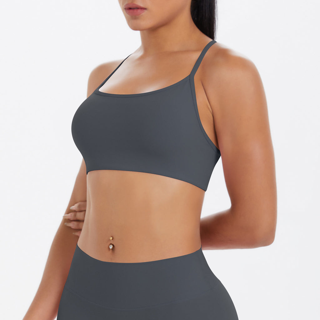 Crossback Push-Up Sports Bra