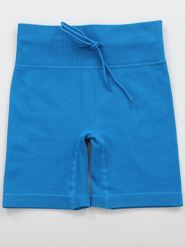 Blue Nude Feel Yoga Shorts] Shorts