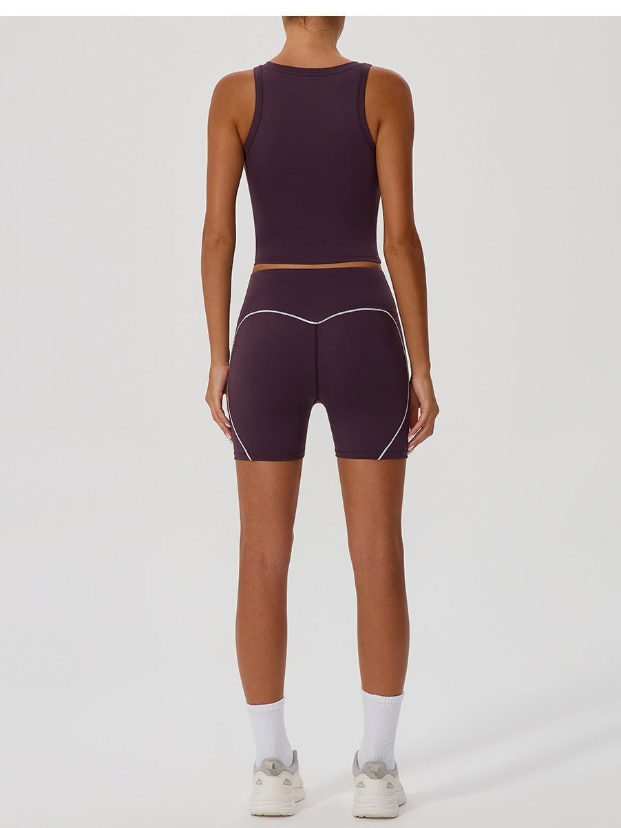 قميص داخلي على شكل حرف I مع وسادة صدر